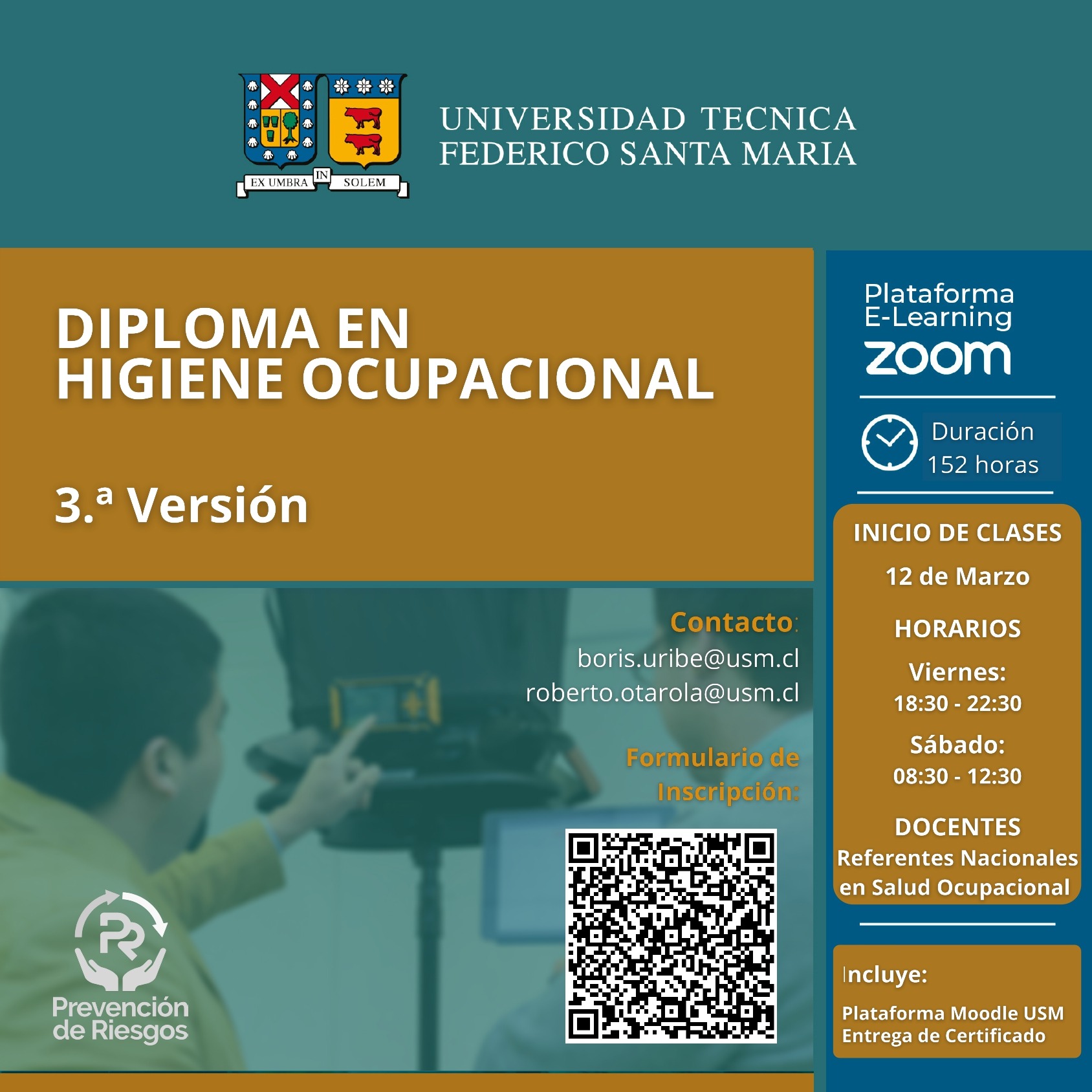 Diploma en Higiene Ocupacional