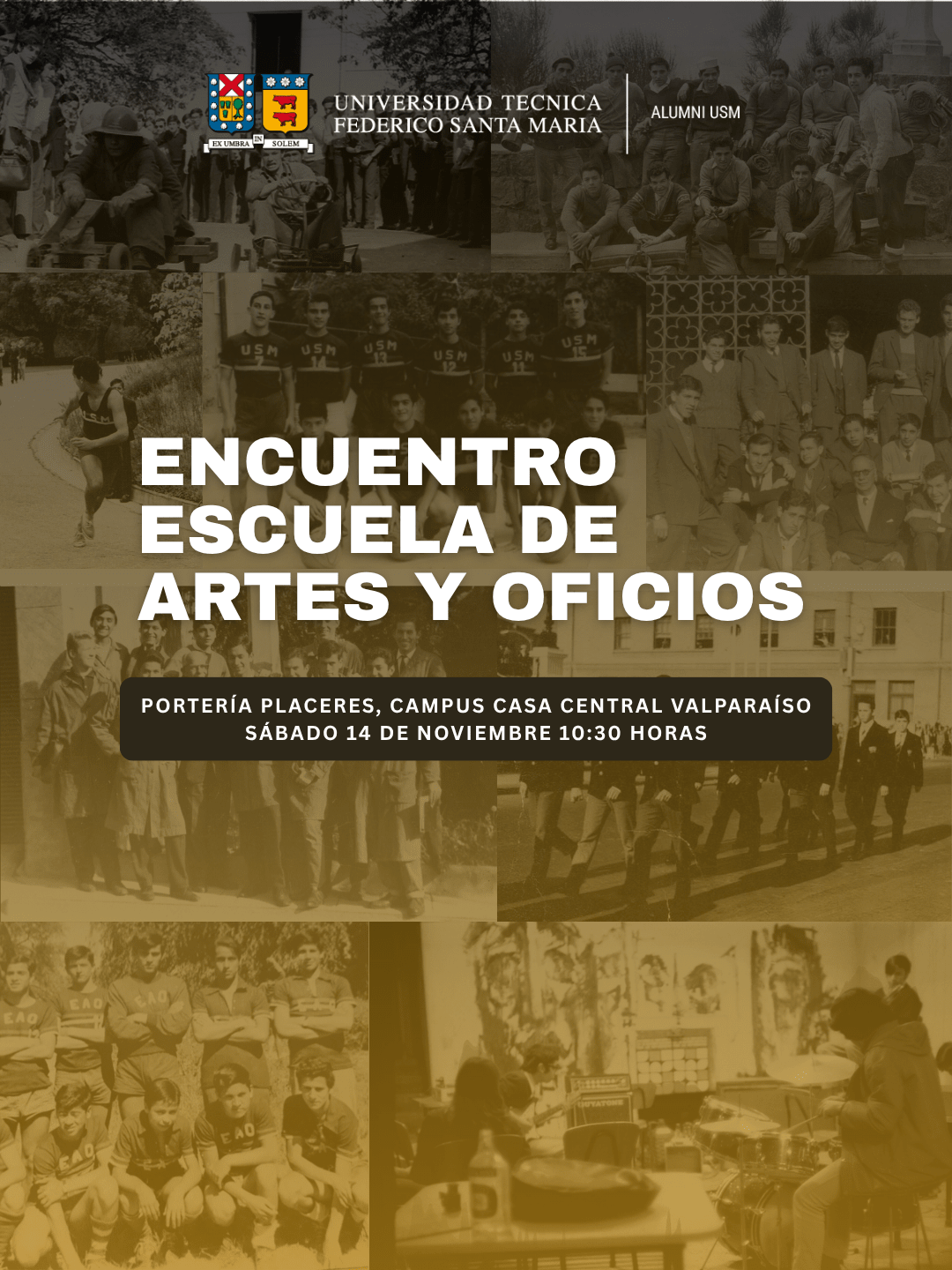 Gráfica del Encuentro Escuela de Artes y Oficios